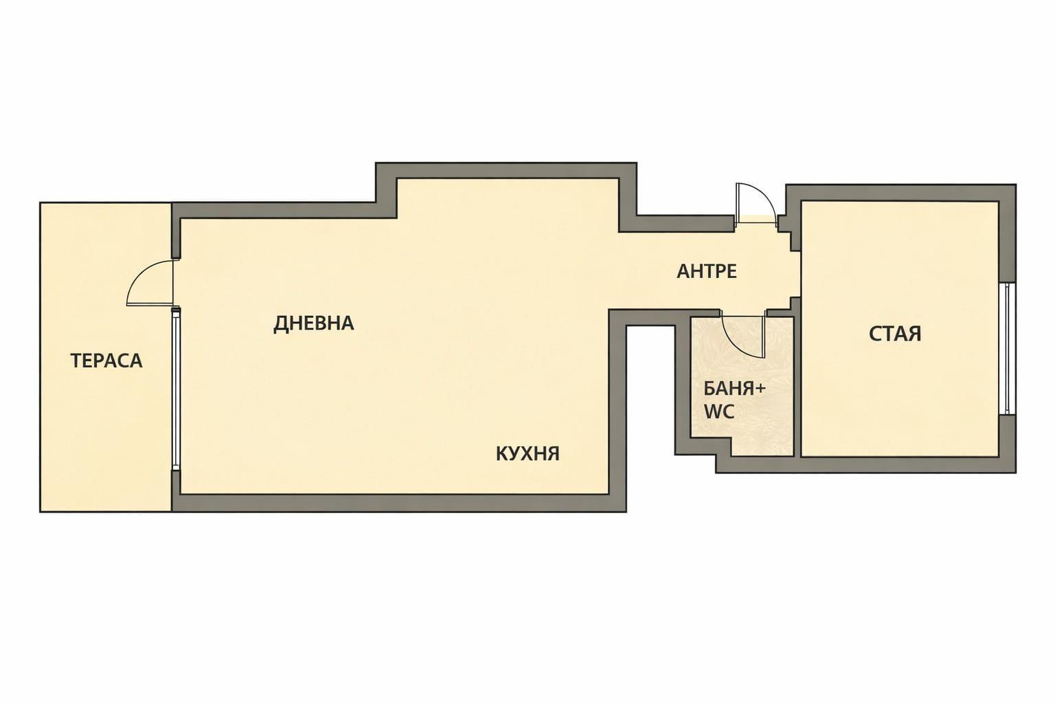 За продажба в София двустаен Симеоново ID 2107502