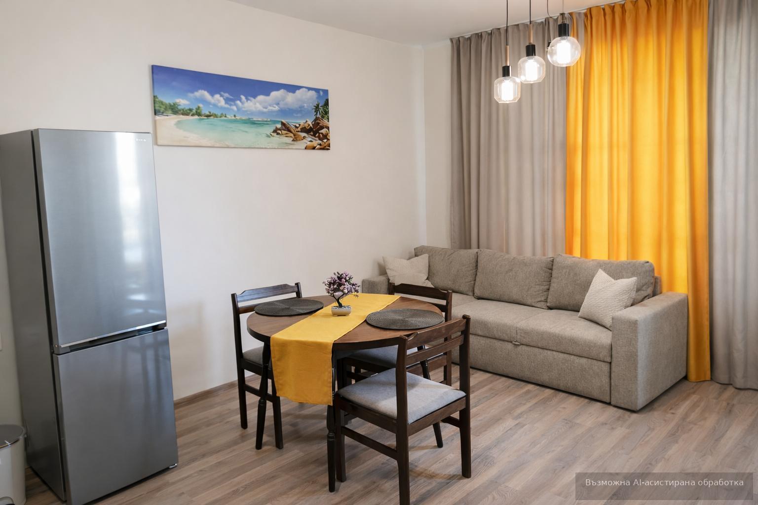 С паркомясто! Двустаен апартамент в жк. Христо Смирненски