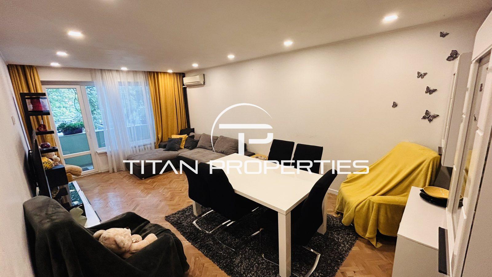 Двустаен, под наем, ж.к Зорница