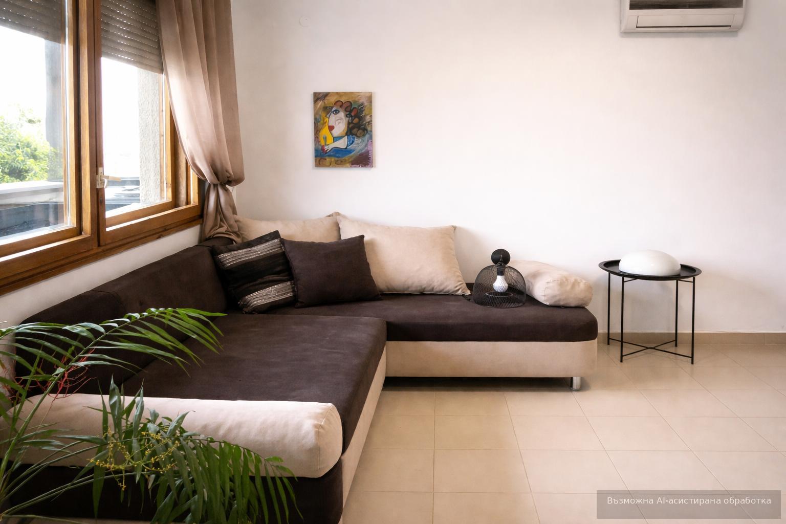 Двустаен апартамент под наем в жк. Тракия