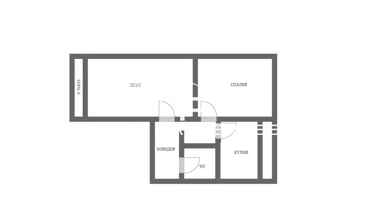 Двустаен панелен апартамент в кв. Славейков 