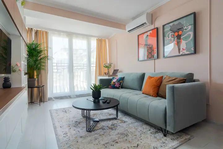 Двустаен, под наем, жк. Хладилника