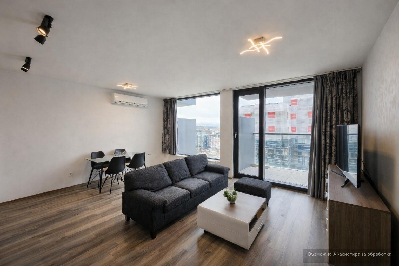 Двустаен, под наем, жк. Манастирски ливади