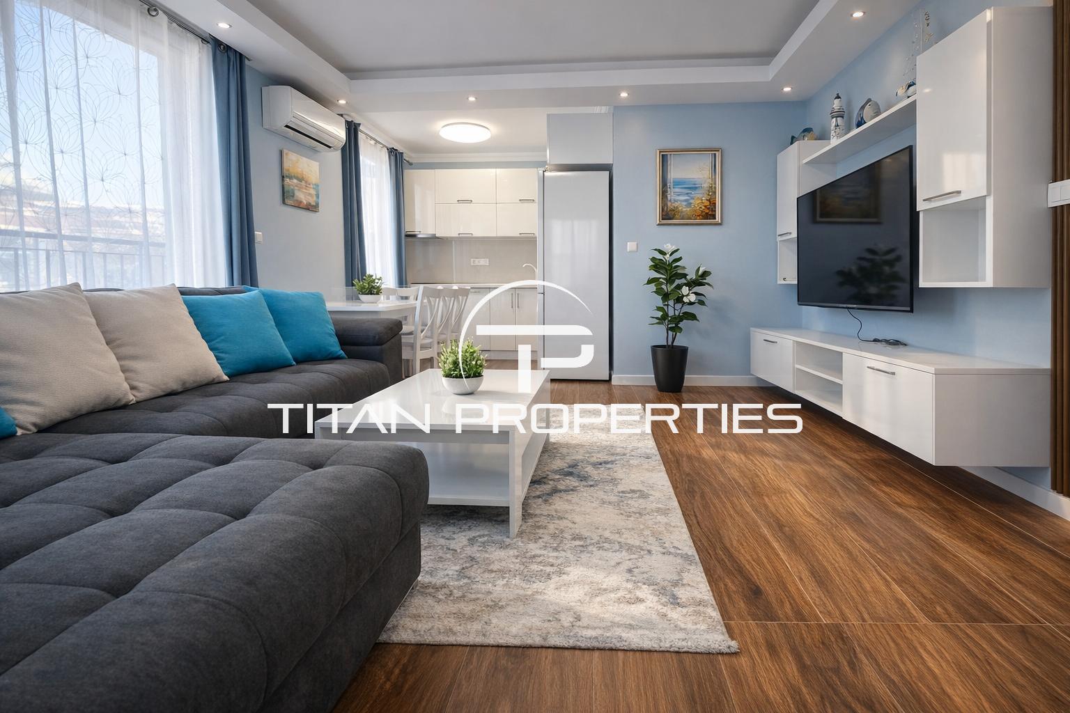 Тристаен апартамент под наем в Център