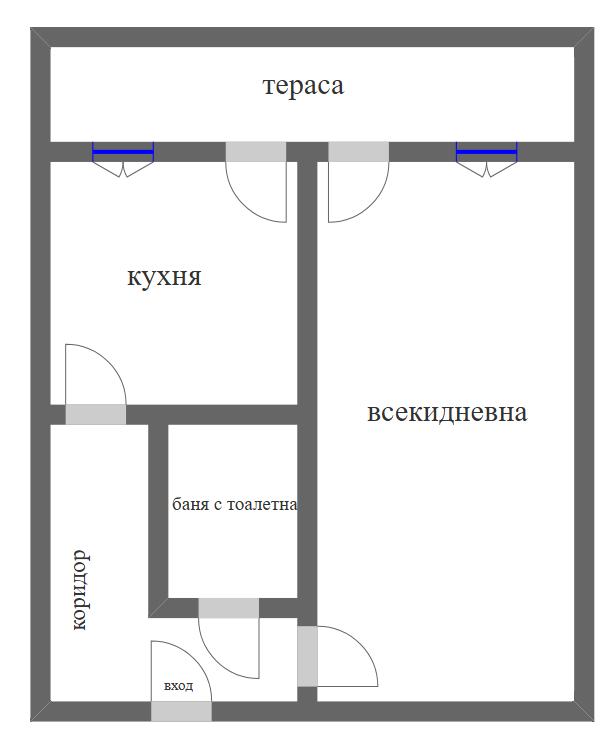Едностаен апартамент с АКТ 16 в ж.к Меден Рудник зона А