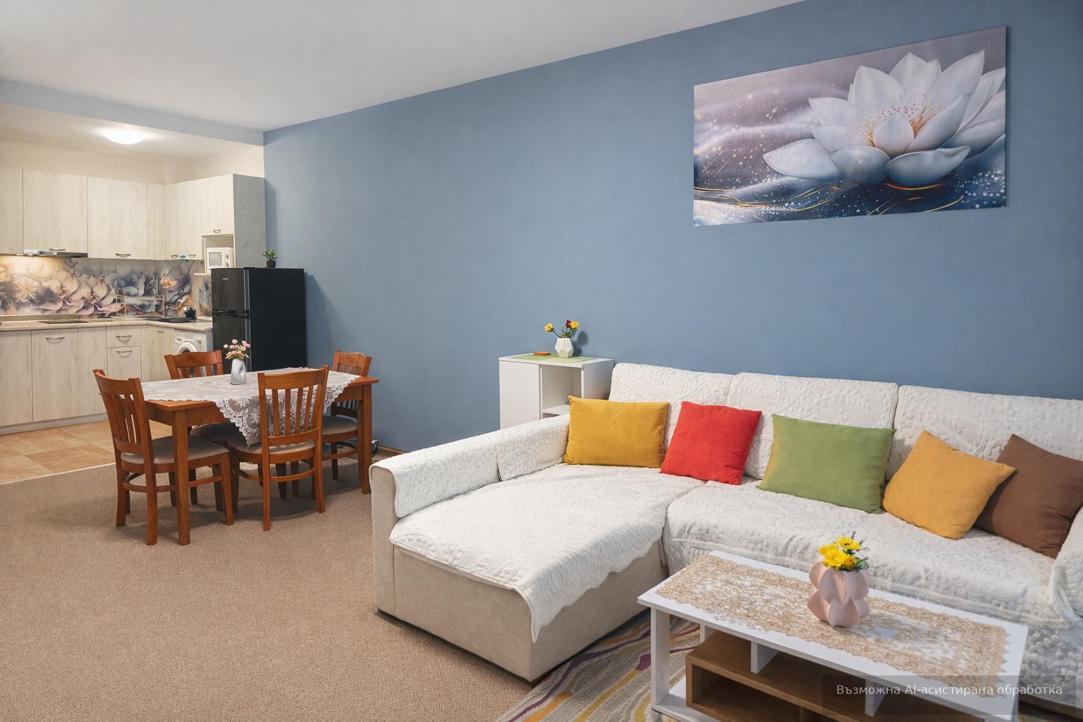 For rent in Varna one-bedroom apartment, resort complex Zlatni Pyasatsi ID 2225992
