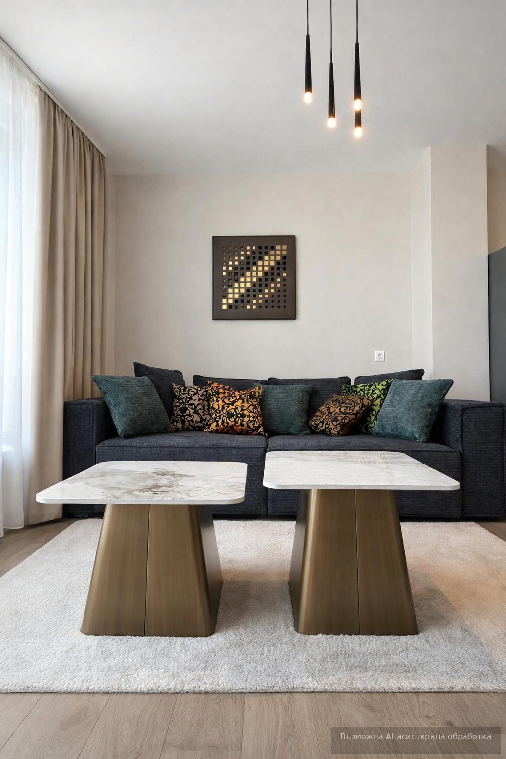 Two-bedroom apartment for rent in Center
