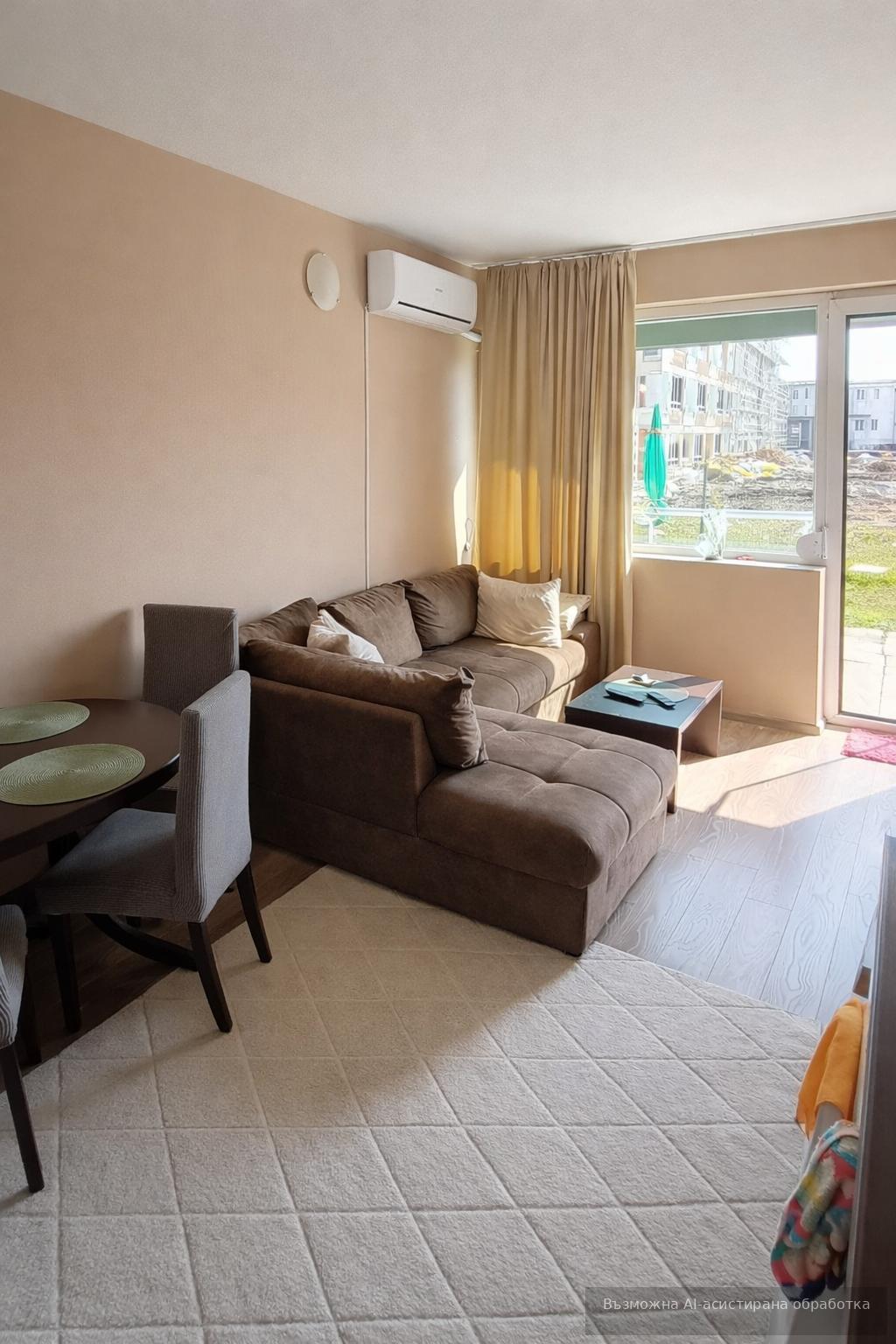 For sale in Burgas one-bedroom apartment, Sarafovo district ID 2107664