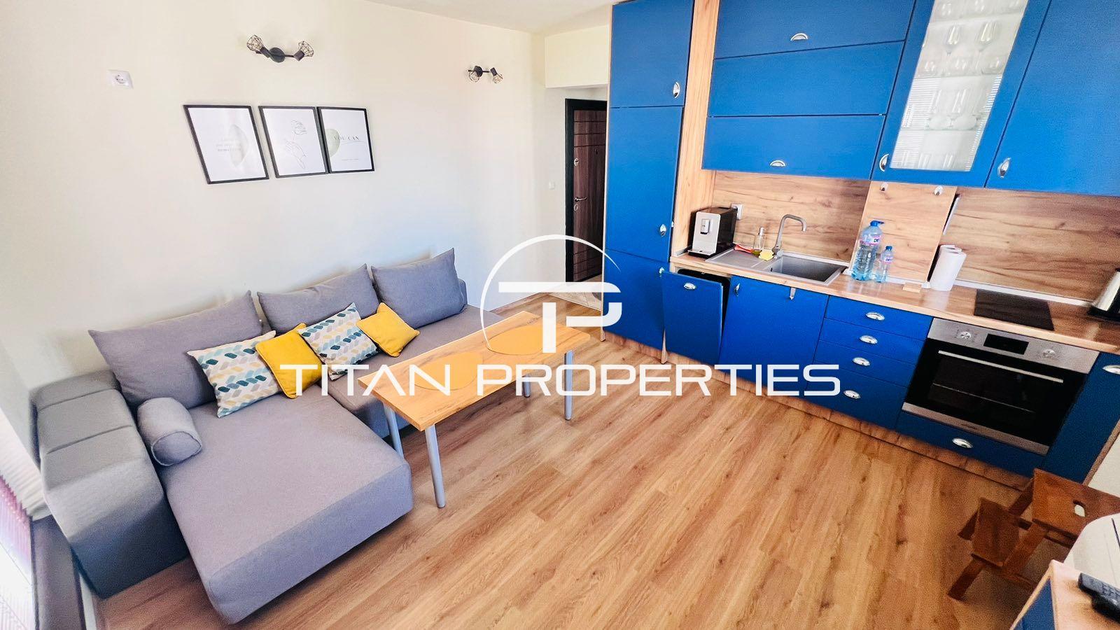 One-bedroom apartment in Sarafovo district with sea view