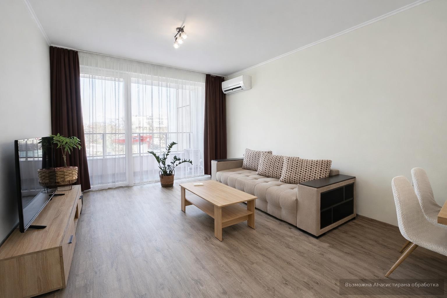 EXCLUSIVE! One-bedroom apartment for rent in Trakia residential district
