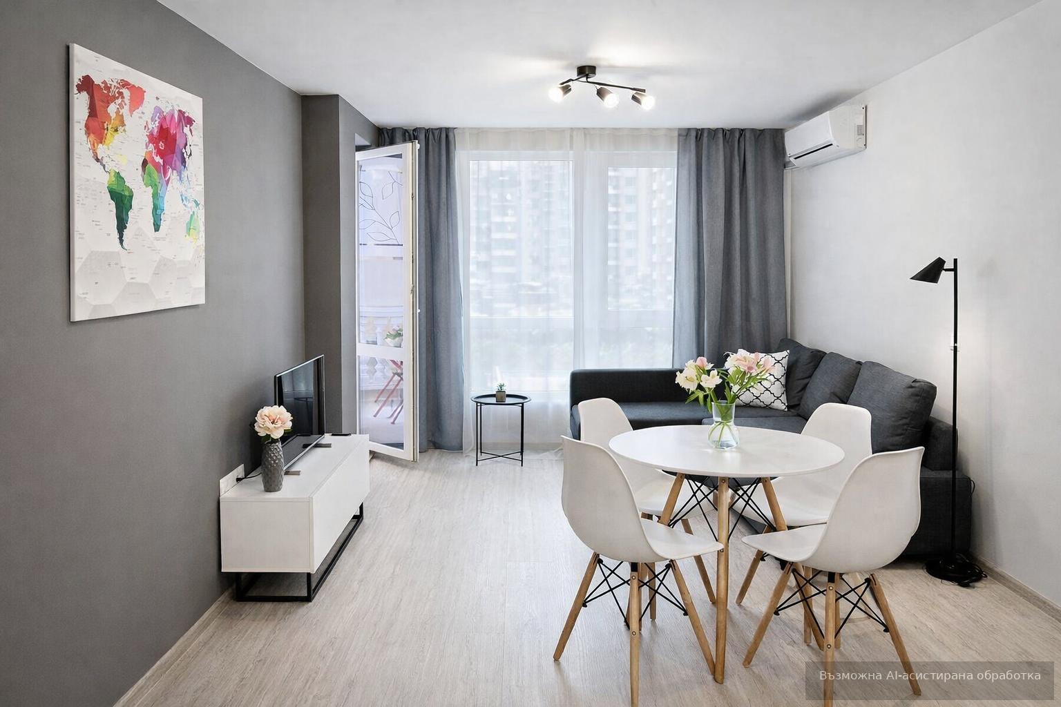 For rent in Burgas one-bedroom apartment Zornitsa ID 2167896