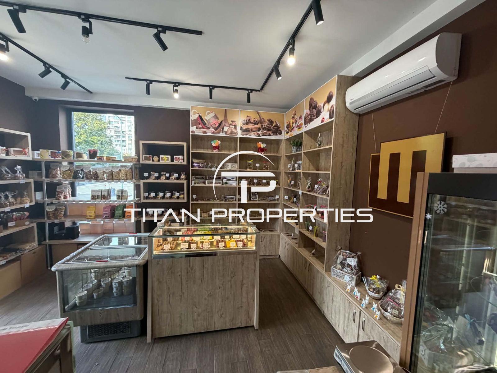 Key! Shop, for rent, Slaveykov residential district in a key location