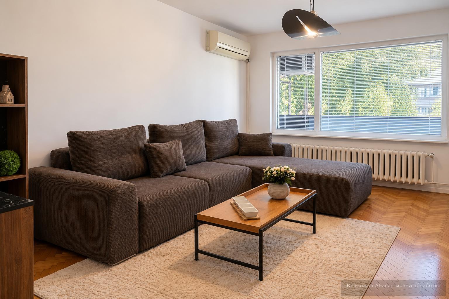 Two-bedroom apartment for rent in Center